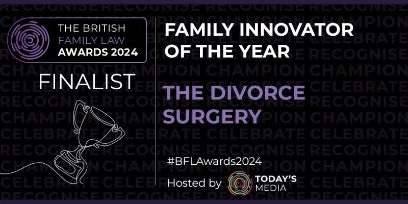 Family Innovator Finalist at the British Family Law Awards