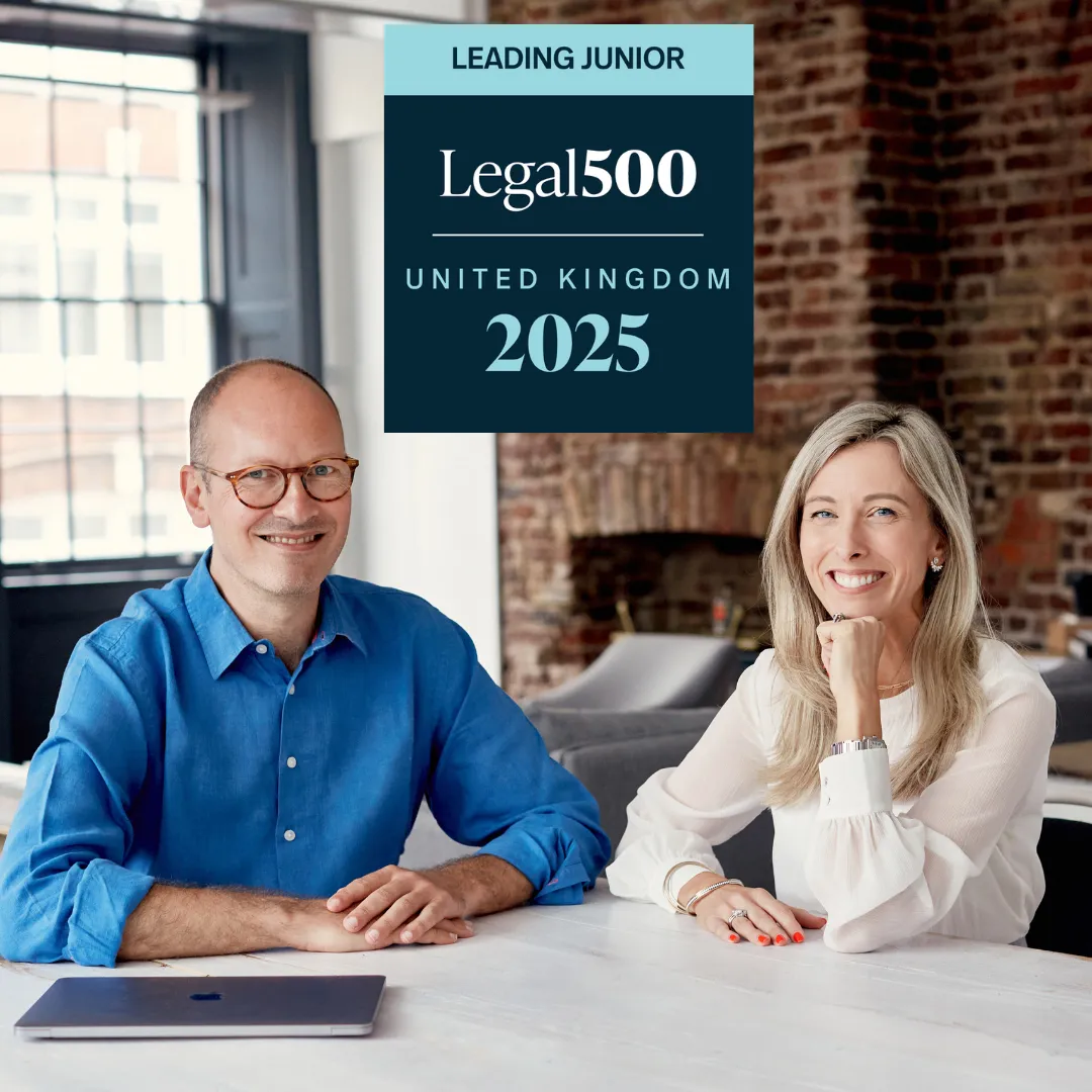 New Rankings for Harry and Samantha as Leading Juniors in Legal 500.