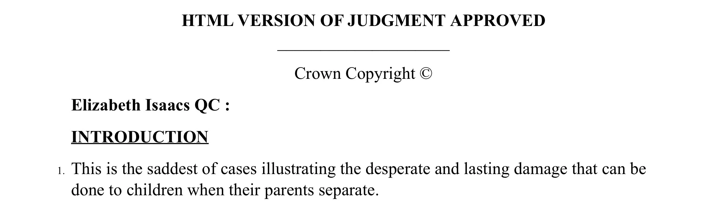 The Damaging Impact Of Court Proceedings