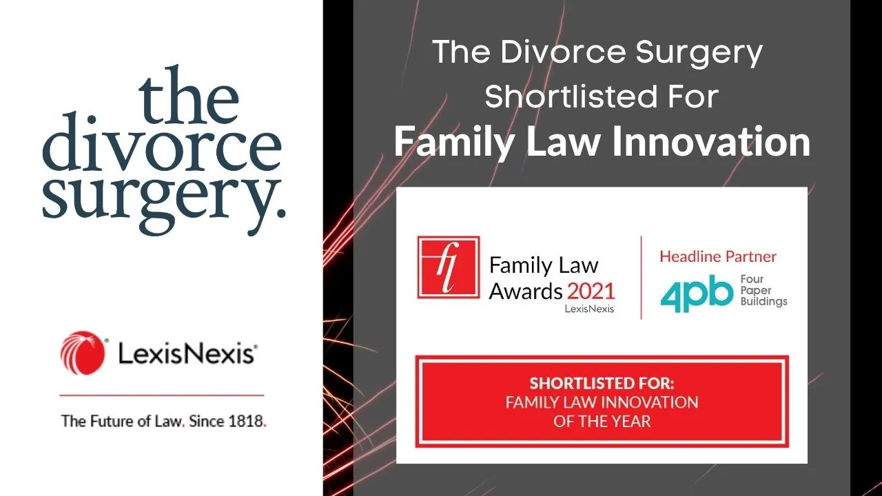 The Divorce Surgery Shortlisted At The Lexis Nexis Awards 2021