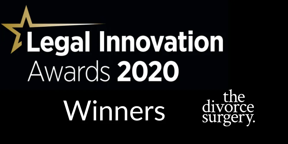 The Divorce Surgery Wins ‘Future of Legal Services Innovation’ Award 2020