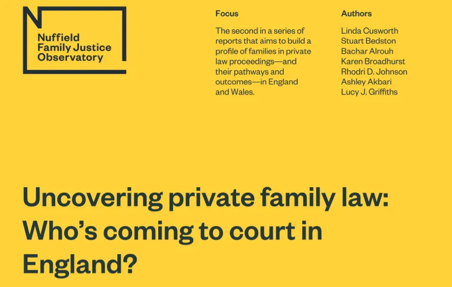 The Private Law Justice Gap
