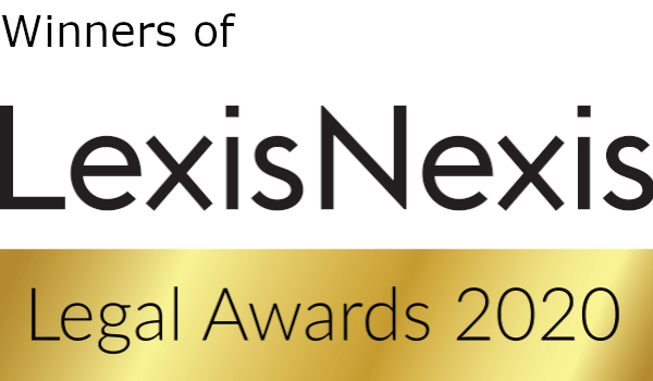 Winner, LexisNexis Legal Awards 2020