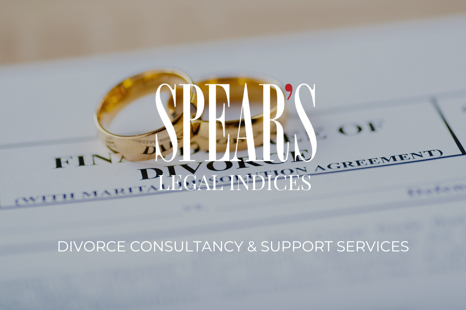 Spear's Divorce Consultancy Index